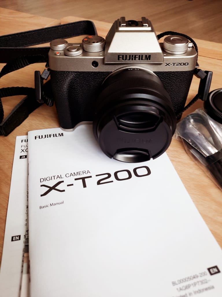 fujifilm x-t200 for beginners
